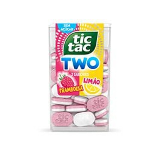 Drops Tic Tac Two 38,5g Limao&framboesa