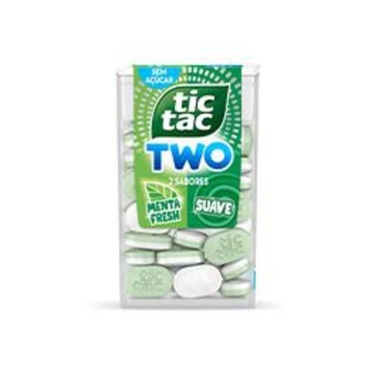Drops Tic Tac Two 38,5g Menta Fresh Sua