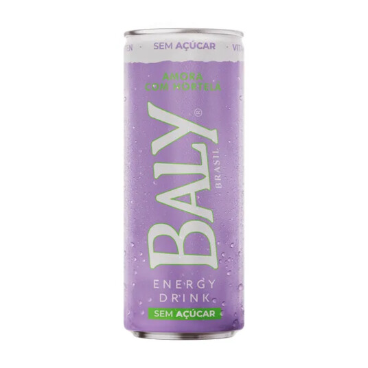 Energetico S/acucar Baly 250ml Amora/hortela
