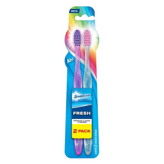 Escova Dental Sorriso 2un Fresh