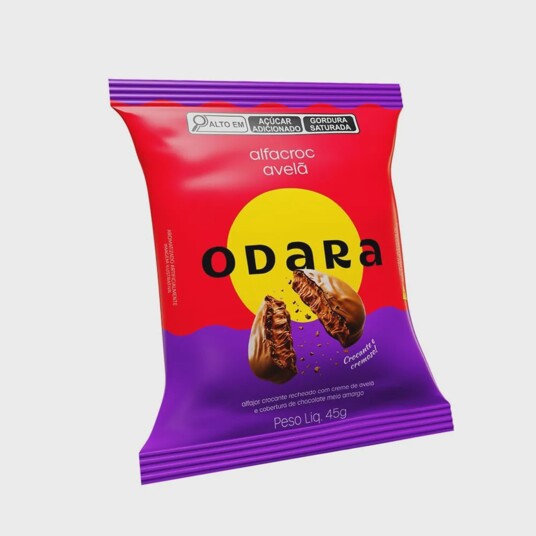 Alfajor Crocante Odara 45g Avela