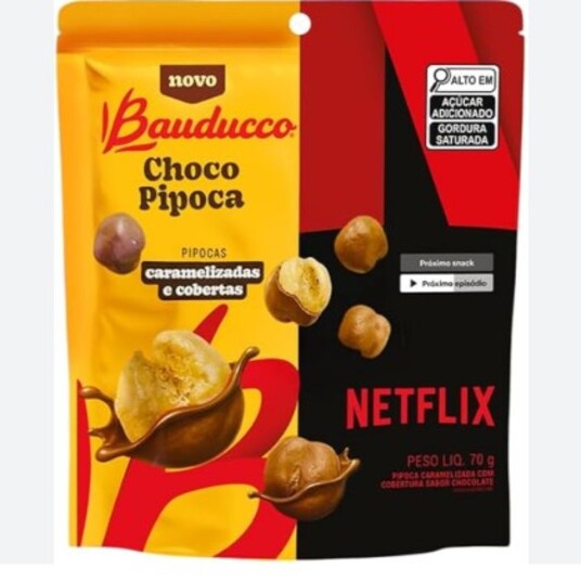 Choco Pipoca Bauducco 70g Caramelizada