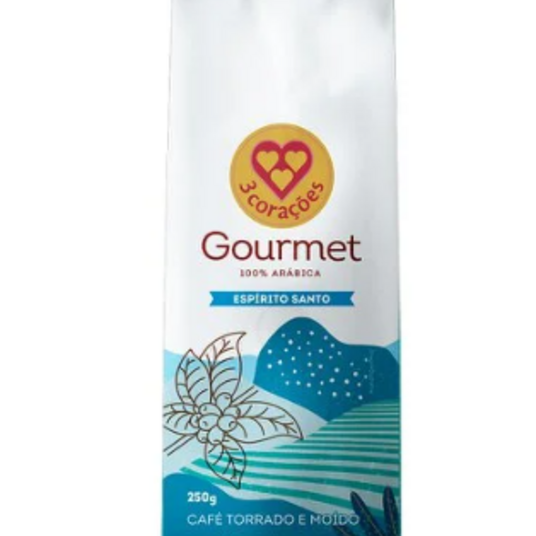 Cafe Tor.e Moido 3 Coracoes 250g Espirito Santo