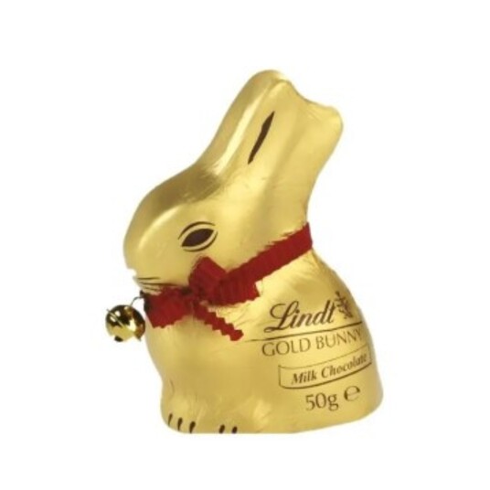Chocolate Coelho Lindt 50g Gold Bunny