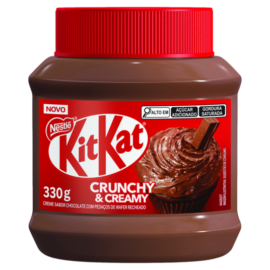Creme Crunchy & Creamy Nestle 330g Kitkat