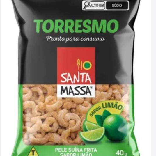 Torresmo Santa Massa 40g Limao