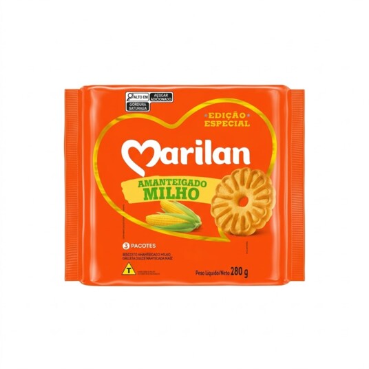 Biscoito Amant.marilan 280g Milho