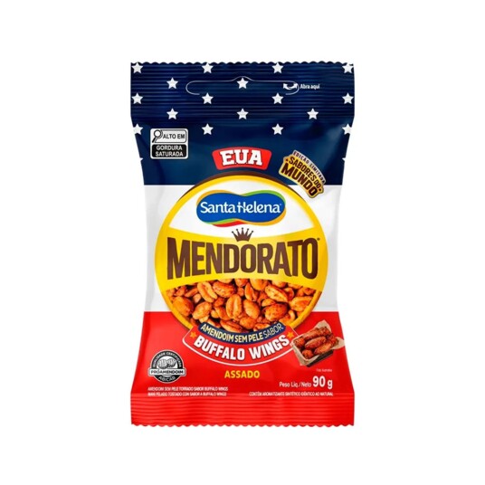 Amendoim Mendorato Santa Helena 90g Buffalo W.eua