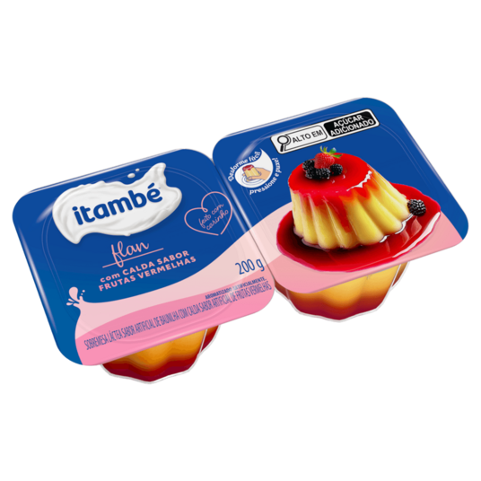 Sobremesa Lact.itambe 200g Frut.vermelhas