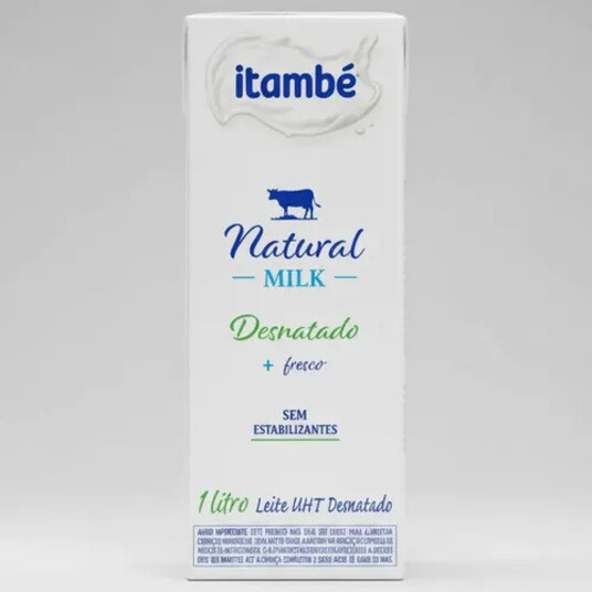 Leite Uht Itambe 1l Desnat.nat.milk