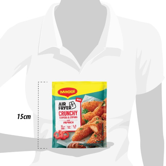 Mist.p/temperar e Empanar Maggi 60g Paprica