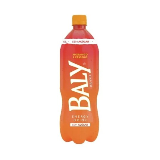 Energetico S/acucar Baly 1l Morango/pessego