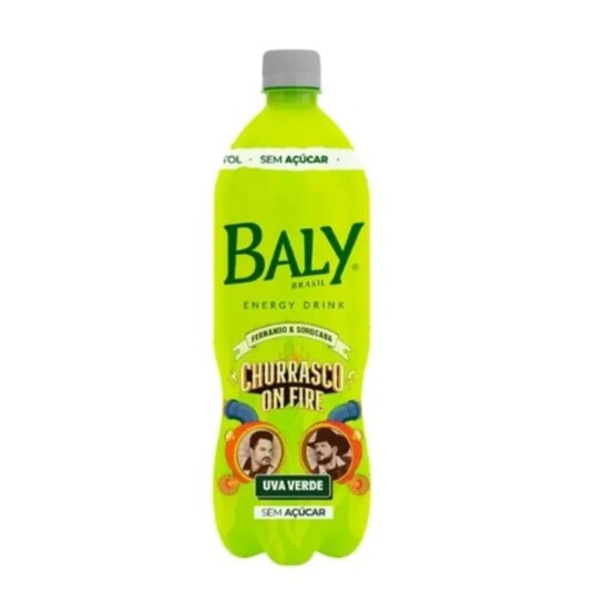 Energetico S/acucar Baly 1l Uva Verde
