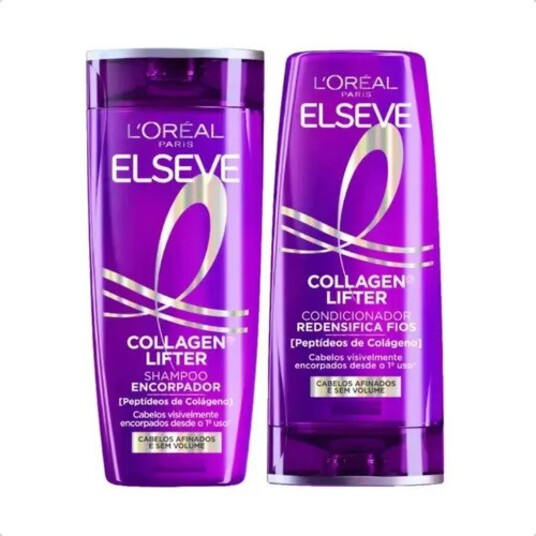Kit Sh.+cond.elseve 385+170ml Collagen Lifter