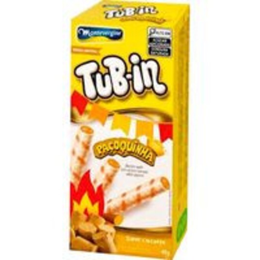 Biscoito Tub-in 48g Pacoca