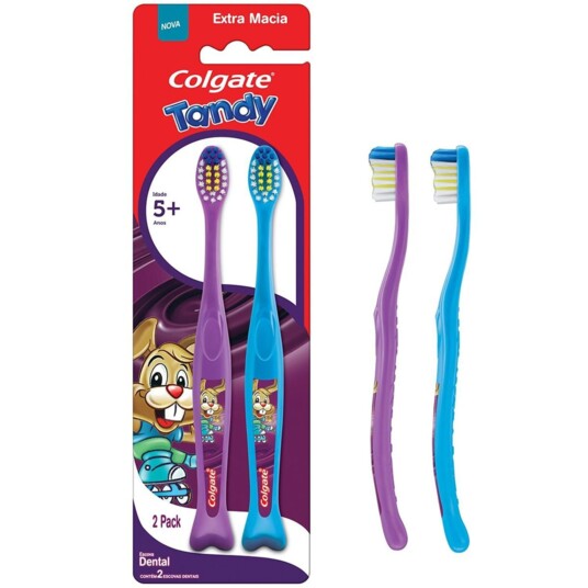Escova Dental Inf.tandy 2un +5 Anos