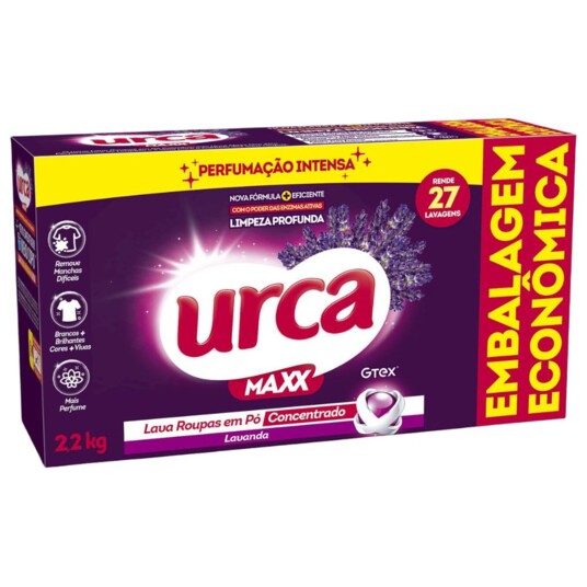 Sabao em Po Urca Maxx 2,2kg Lavanda