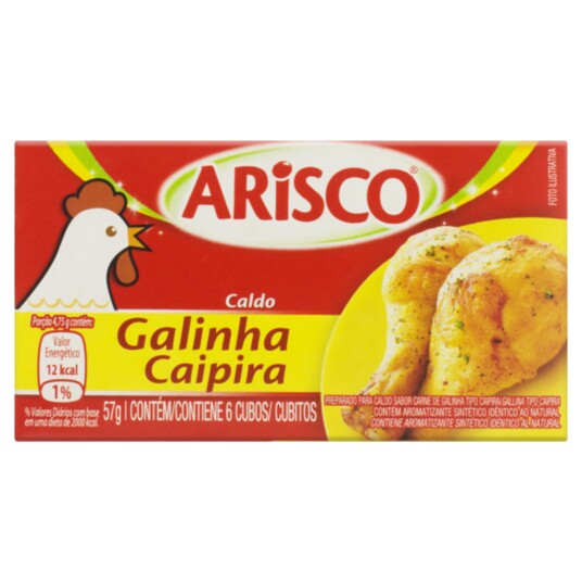 Caldo Arisco 57g Galinha Caipira