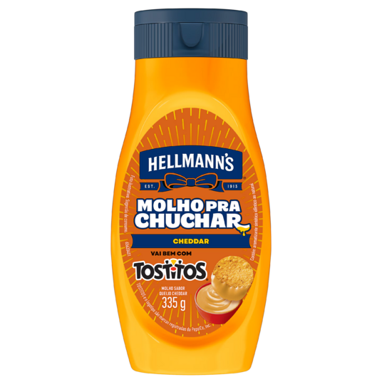 Molho Hellmanns 335g Cheddar