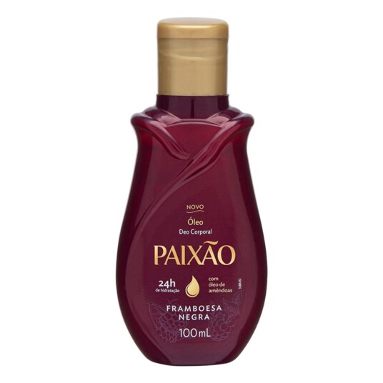 Oleo Corporal Paixao 100ml Framboesa Negra
