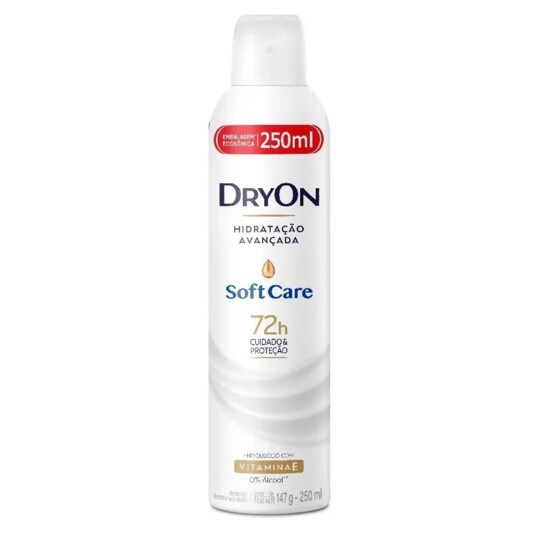 Desod.aerossol Dryon 250ml Soft Care 72h