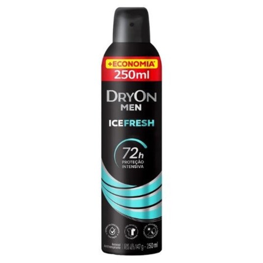 Desod.aerossol Dryon 250ml Men Icefres.72h
