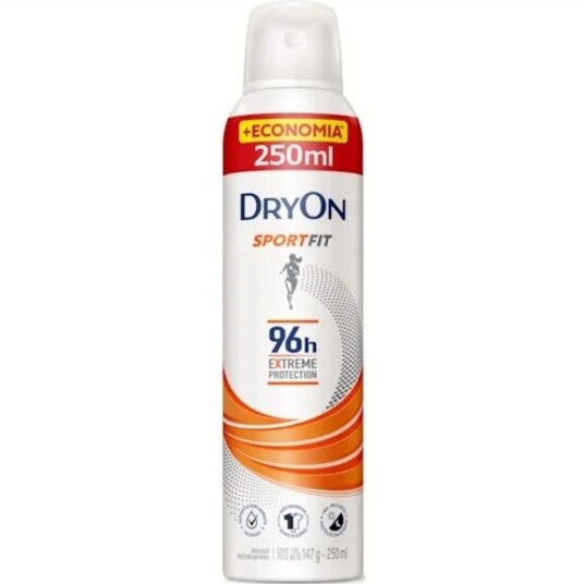 Desod.aerossol Dryon 250ml Sportfit Ex.96h