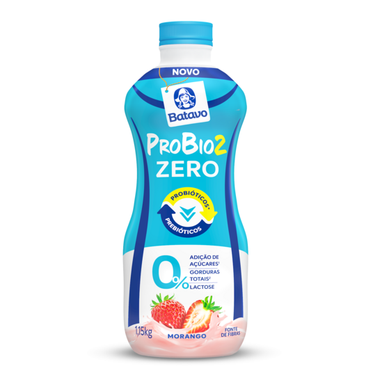 Iogurte Batavo Probio Zero 1150g Morango