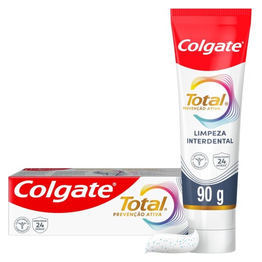 Creme Dental Colgate Total 90g Limp.interdent.