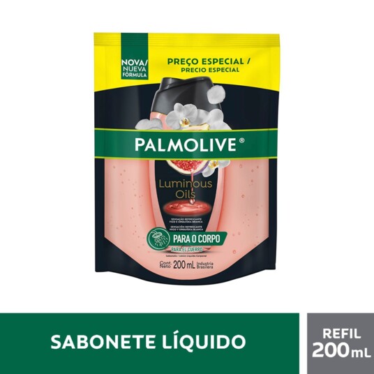 Sabonete Liq.palmolive 200ml Lumi.oils Figo