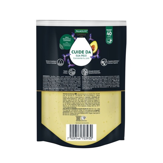 Sabonete Liq.palmolive 200ml Lumi.oils Avoc.