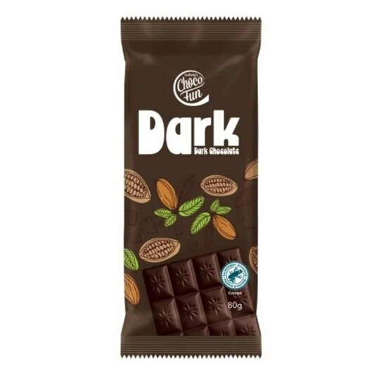 Chocolate Choco Fun 80g Meio Amargo