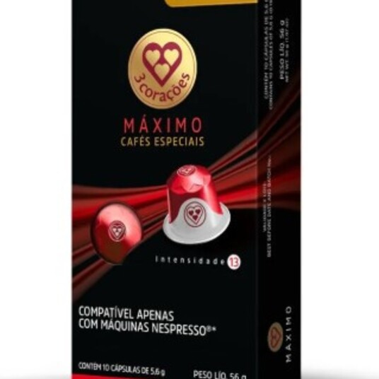 Caps.cafe 3 Coracoes 5,6g Maximo