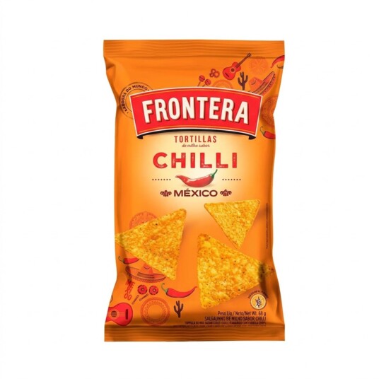 Tortilla Chips Frontera 68g Chilli