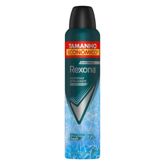 Desod.aerossol Rexona 250ml Xtracool Fresh