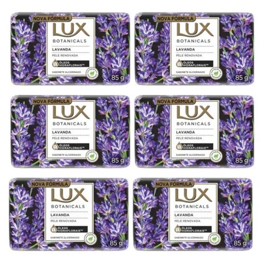 Sabonete Barra Lux 85g 6pack Lavanda