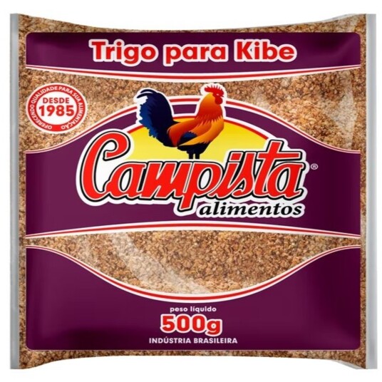 Trigo P/kibe Campista 500g