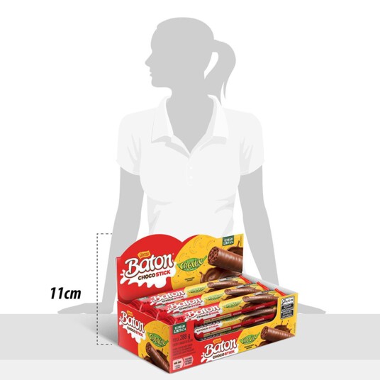 Chocostick Garoto 24g Baton/caribe