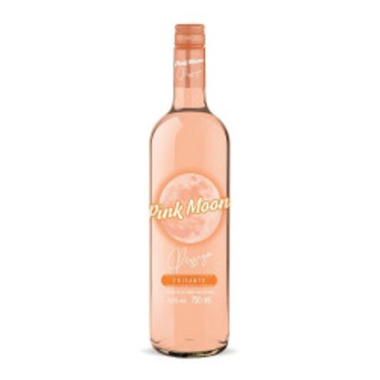 Vinho Bra Frisante Pink Moon 750ml Pessego