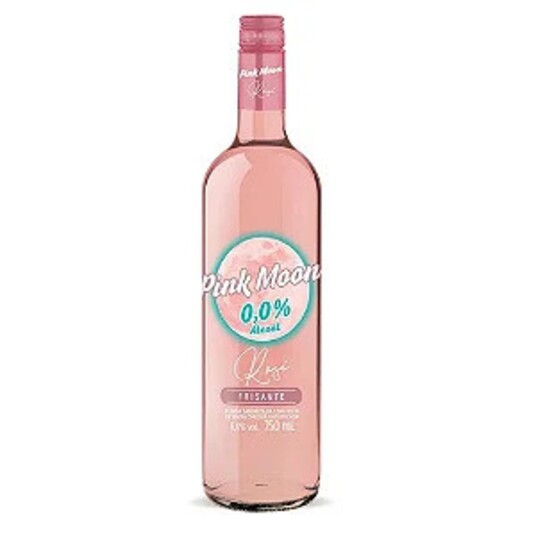 Vinho Bra Frisante Pink Moon 750ml Rose Zero