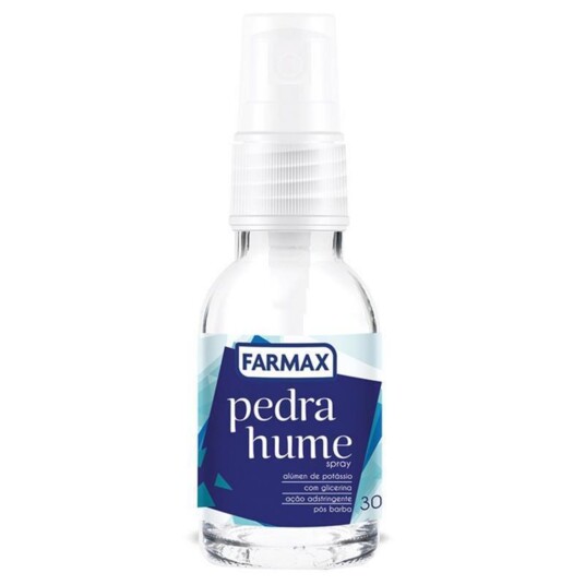 Pedra Hume Farmax 30ml Spray Glicerina