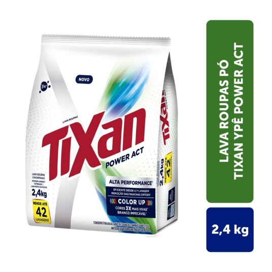 Sabao em Po Tixan 2,4kg Power Action Sc