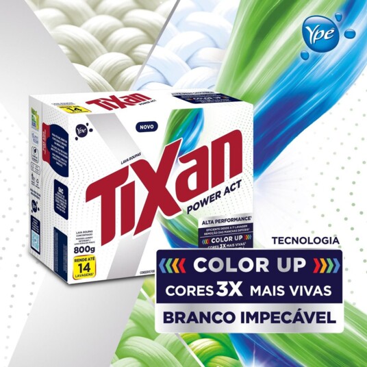 Sabao em Po Tixan 800g Power Action Cx