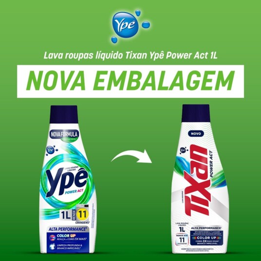 Lava Roupa Tixan 1l Power Action