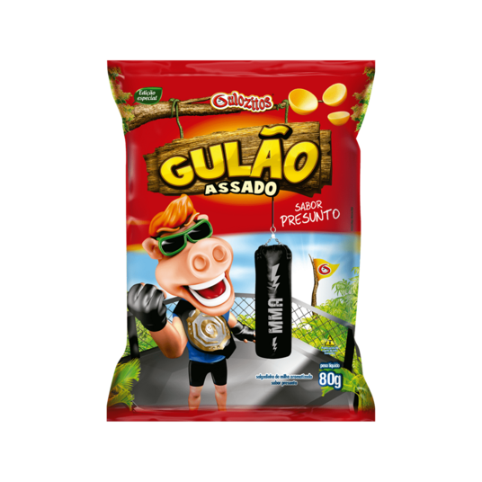 Salgadinho Gulao 80g Presunto