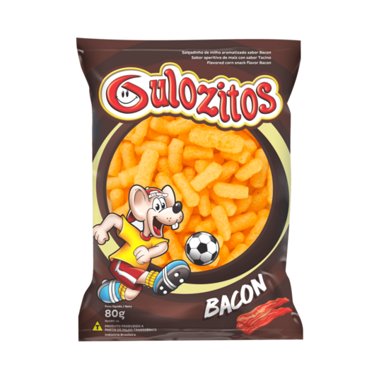 Chips Gulozitos 80g Bacon