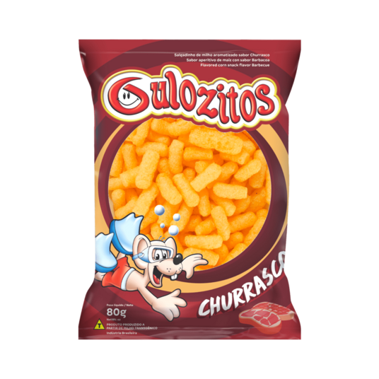 Chips Gulozitos 80g Churrasco