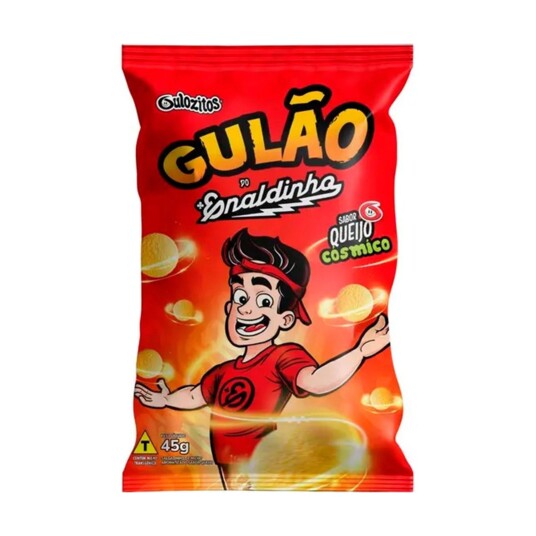 Salgadinho Enaldinho Gulao 45g Queijo