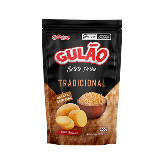 Batata Palha Gulao 100g Tradicional