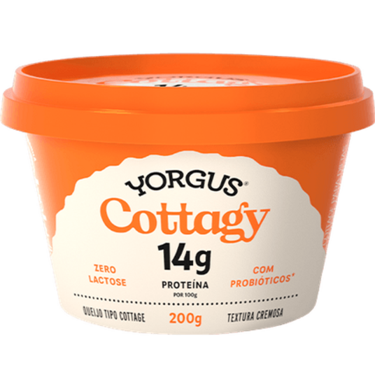 Queijo Yorgus Cottagy 200g Z.lact.pote